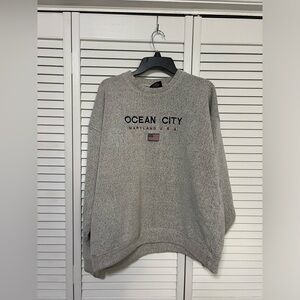 Vintage Ocean City Maryland Gray Sweatshirt
